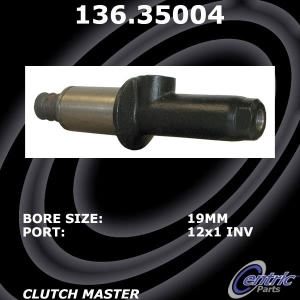 Centric Premium™ Clutch Master Cylinder for Mercedes-Benz - 136.35004
