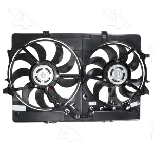 Four Seasons Dual Radiator And Condenser Fan Assembly for 2012 Audi A4 - 76301