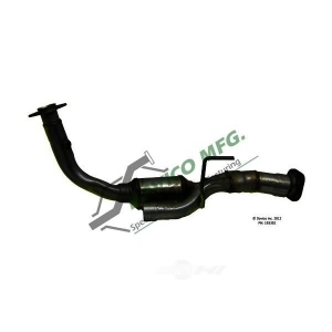 Davico Direct Fit Catalytic Converter and Pipe Assembly for 2006 Jeep Commander - 193392
