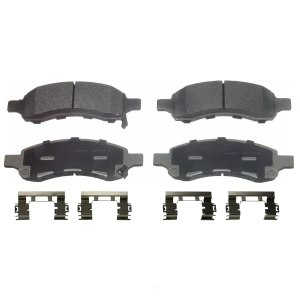 Wagner ThermoQuiet™ Semi-Metallic Front Disc Brake Pads for 2008 Chevrolet Trailblazer - MX1169