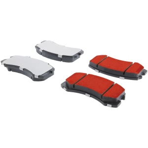 Centric Posi Quiet Pro™ Ceramic Front Disc Brake Pads for 2002 Mitsubishi Lancer - 500.09040