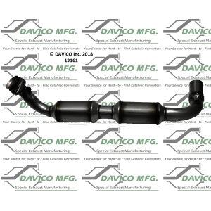Davico Direct Fit Catalytic Converter and Pipe Assembly for Ford E-150 Club Wagon - 19161
