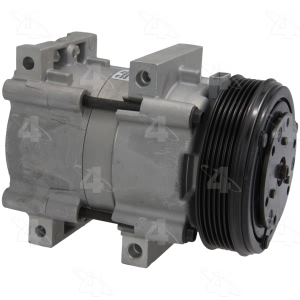 Four Seasons A C Compressor With Clutch for 1990 Ford E-150 Econoline Club Wagon - 58120