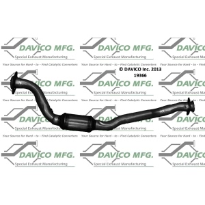 Davico Direct Fit Catalytic Converter and Pipe Assembly for 2006 Hummer H3 - 19366