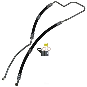 Gates Power Steering Pressure Line Hose Assembly From Pump Lower for 2005 BMW 530i - 366298