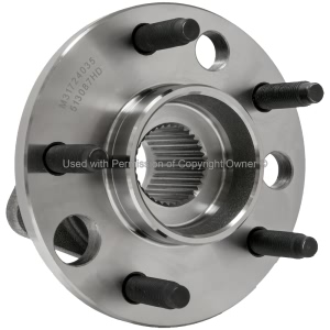 Quality-Built WHEEL BEARING AND HUB ASSEMBLY for 1996 Oldsmobile 98 - WH513087HD