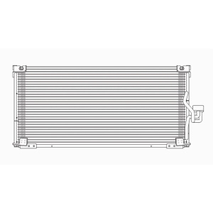 TYC A/C Condenser for Eagle - 4635