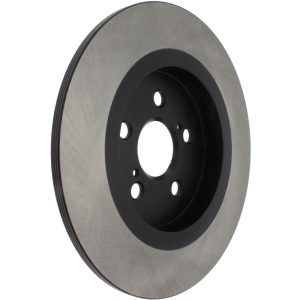 Centric Premium Solid Rear Brake Rotor for 2012 Lexus CT200h - 120.44173