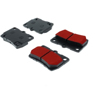 Centric Posi Quiet Pro™ Semi-Metallic Rear Disc Brake Pads for Lexus GS460 - 500.11130