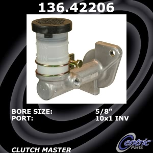 Centric Premium™ Clutch Master Cylinder for 1990 Nissan 300ZX - 136.42206