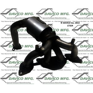 Davico Exhaust Manifold with Integrated Catalytic Converter for Volvo - 17324