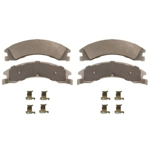 Wagner Thermoquiet Semi Metallic Rear Disc Brake Pads for 2016 Ford E-350 Super Duty - MX1329