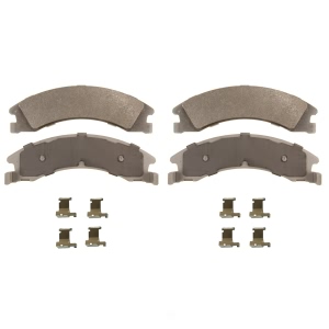 Wagner Thermoquiet Semi Metallic Rear Disc Brake Pads for 2014 Ford E-150 - MX1329