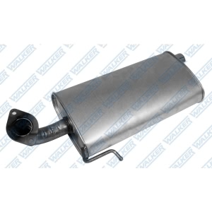 Walker Quiet Flow Passenger Side Stainless Steel Oval Aluminized Exhaust Muffler for 2009 Ford Crown Victoria - 21435