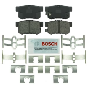 Bosch Blue™ Semi-Metallic Rear Disc Brake Pads for 2008 Acura TSX - BE537H