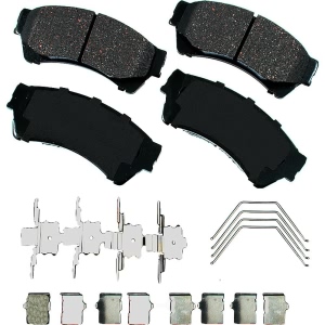 Akebono Pro-ACT™ Ultra-Premium Ceramic Front Disc Brake Pads for 2012 Mazda 6 - ACT1164