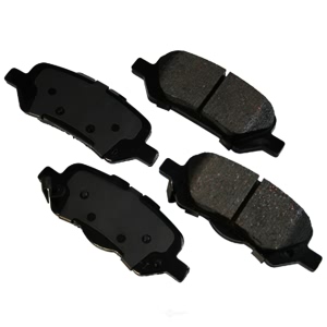 Akebono Pro-ACT™ Ultra-Premium Ceramic Rear Disc Brake Pads for 2009 Toyota Venza - ACT1402