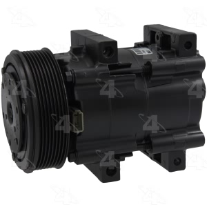 Four Seasons Remanufactured A C Compressor With Clutch for 1993 Ford F-350 - 57150