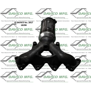 Davico Exhaust Manifold with Integrated Catalytic Converter for 2011 Hyundai Elantra - 18298