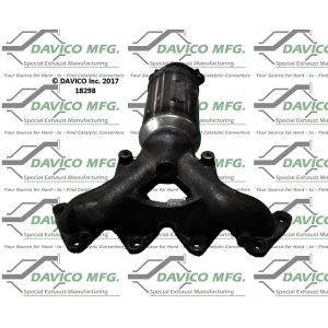 Davico Exhaust Manifold with Integrated Catalytic Converter for 2005 Kia Spectra5 - 18298