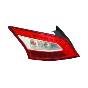 TYC Driver Side Replacement Tail Light for 2009 Nissan Maxima - 11-6582-00-9