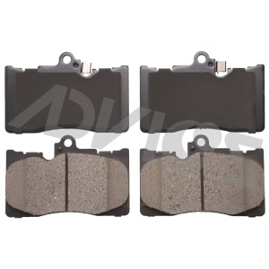Advics Ultra-Premium™ Ceramic Front Disc Brake Pads for 2011 Lexus GS460 - AD1118
