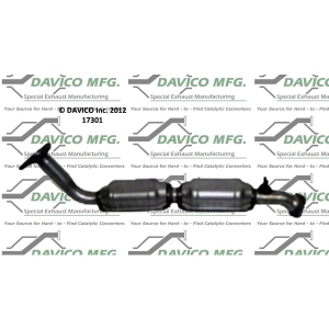 Davico Direct Fit Catalytic Converter and Pipe Assembly for 2002 Toyota Land Cruiser - 17301