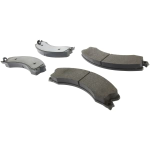 Centric Premium™ Semi-Metallic Brake Pads With Shims And Hardware for 2015 Chevrolet Silverado 3500 HD - 300.14110