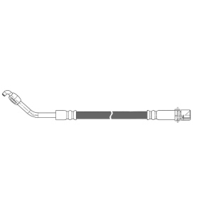 Centric Brake Hose for 2013 Lexus IS350 - 150.44158