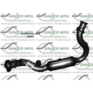 Davico Direct Fit Catalytic Converter and Pipe Assembly for 2009 Ford F-350 Super Duty - 193462