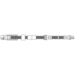 Centric Brake Hose for 2007 Mercedes-Benz G55 AMG - 150.35028