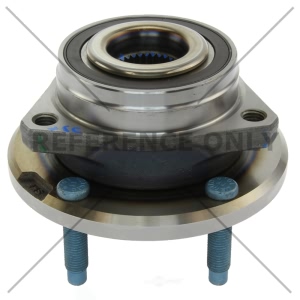 Centric Premium™ Rear Passenger Side Driven Wheel Bearing and Hub Assembly for 2015 Chevrolet Corvette - 401.62007