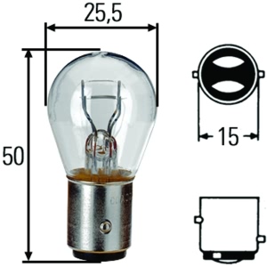 Hella Headlight Bulb for Buick LeSabre - H83055021
