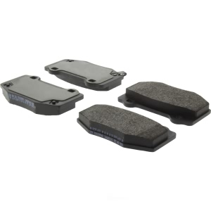 Centric Posi Quiet™ Semi-Metallic Rear Disc Brake Pads for 2020 Ford Mustang - 104.18540