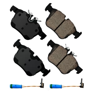 Akebono Euro™ Ultra-Premium Ceramic Brake Pads for 2015 Mercedes-Benz C400 - EUR1795