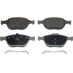 Wagner ThermoQuiet™ Semi-Metallic Front Disc Brake Pads for 2010 Ford Transit Connect - MX970