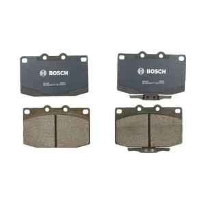 Bosch QuietCast™ Premium Organic Front Disc Brake Pads for Mazda RX-7 - BP585