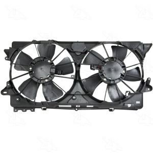 Four Seasons Dual Radiator And Condenser Fan Assembly for 2014 Ford F-150 - 76261