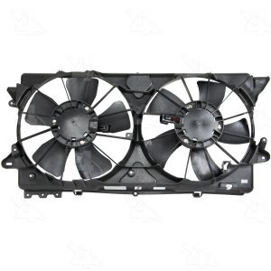 Four Seasons Dual Radiator And Condenser Fan Assembly for 2012 Ford Expedition - 76261