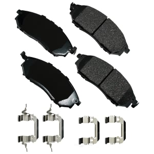 Akebono Pro-ACT™ Ultra-Premium Ceramic Front Disc Brake Pads for Infiniti - ACT888B