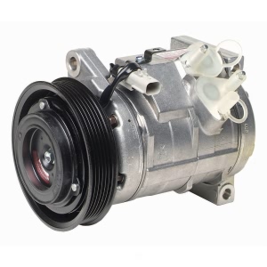Denso A/C Compressor with Clutch for Chrysler - 471-0522