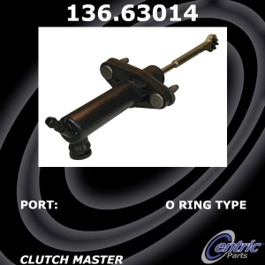 Centric Premium™ Clutch Master Cylinder for Chrysler Sebring - 136.63014