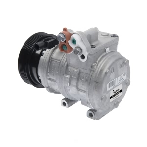 Mando New OE A/C Compressor with Clutch & Pre-filLED Oil, Direct Replacement for Kia Rondo - 10A1059