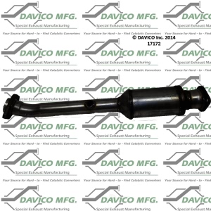 Davico Direct Fit Catalytic Converter and Pipe Assembly for 2008 Nissan Frontier - 17172