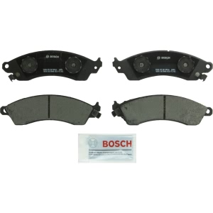 Bosch QuietCast™ Premium Organic Front Disc Brake Pads for 1990 Chevrolet Camaro - BP412