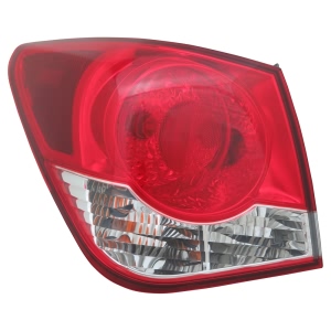 TYC Driver Side Outer Replacement Tail Light for 2014 Chevrolet Cruze - 11-6358-00-9
