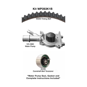 Dayco Timing Belt Kit With Water Pump for 2002 Ford Focus - WP283K1B