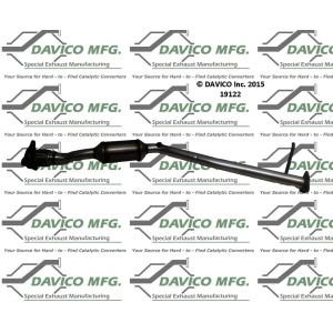 Davico Direct Fit Catalytic Converter and Pipe Assembly for 2005 Saturn Vue - 19122