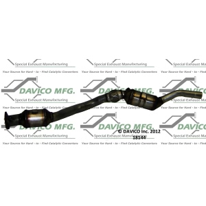 Davico Direct Fit Catalytic Converter and Pipe Assembly for 2003 Audi A6 Quattro - 18144