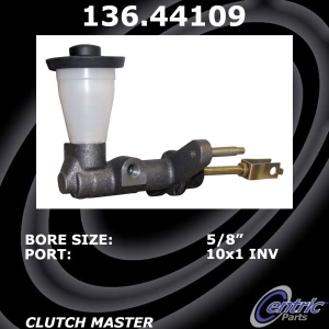 Centric Premium Clutch Master Cylinder for 1989 Toyota Supra - 136.44109
